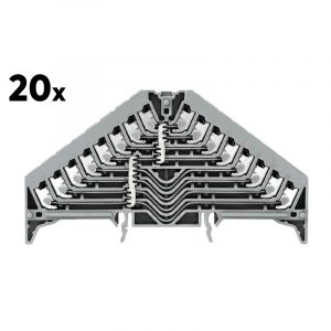 Loxone Weidmüller 8-fach Verteilerklemme PPV8 (