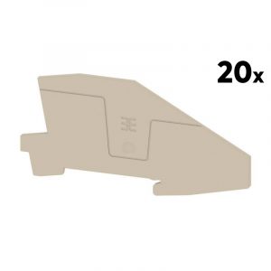 Loxone Weidmüller Abschlussplatte AEP ITB (20 S