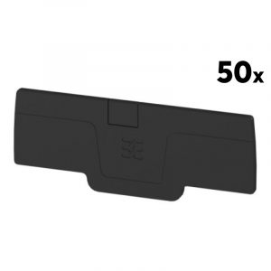 Loxone Weidmüller Abschlussplatte Sicherungskle