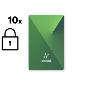 Loxone Verschlüsselte NFC Smart Cards Set - 10