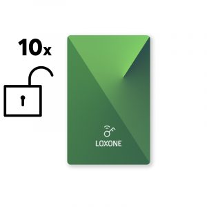 Loxone Unverschlüsselte NFC Smart Cards Set - 1