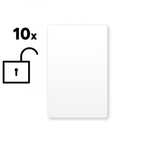 Loxone Unverschlüsselte NFC Smart Cards Weiß Se
